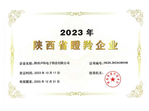 喜报 | bwin必赢登录入口官网荣获2023陕西瞪羚企业
